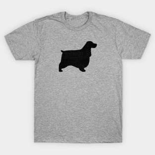 English Cocker Spaniel Silhouette T-Shirt